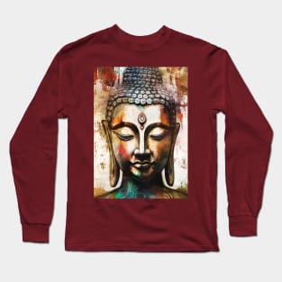 Inner peace face Long Sleeve T-Shirt